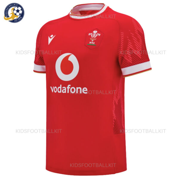 Wales Home Men Rugby Shirt 2024