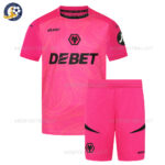 Wolves Goalkeeper Kids Football Kit 2024/25