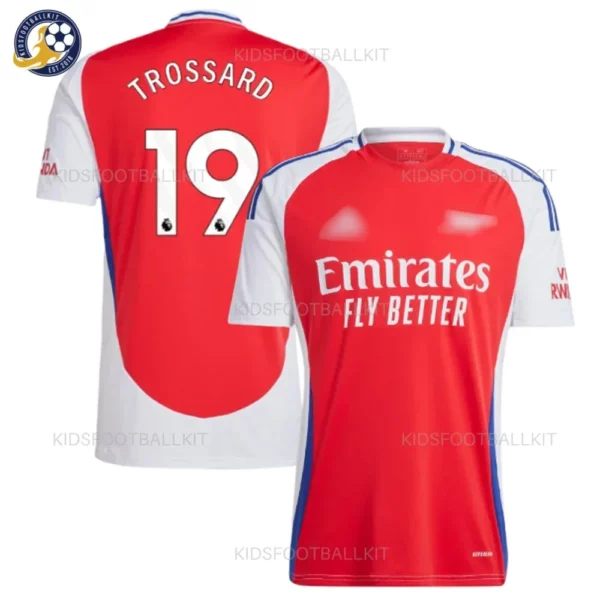 Arsen^_^aI Home Men Football Shirt 2024/25 – TROSSARD 19 - blur