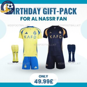 Al Nassr FC Birthday Football Kits Gift Pack