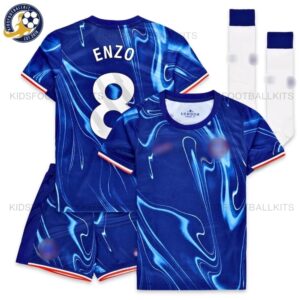 Chelsea ENZO 8 Home Kids Football Kit 2024/25