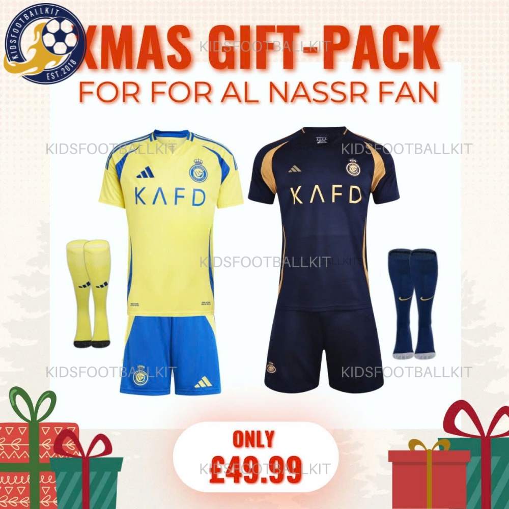 Al Nassr FC Birthday Football Kits Gift Pack