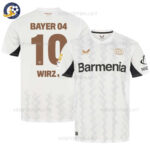 Bayer Leverkusen WIRTZ 10 Away Men Football Shirt 2024/25