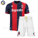 Bologna Home Kids Football Kit 2024/25 (No Socks)