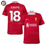 Liverpool GAKPO 18 Home Men Football Shirt 2024/25