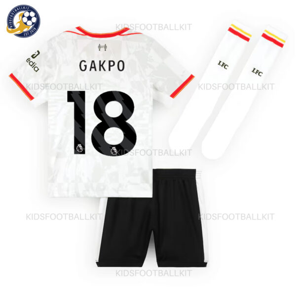 Liverpool GAKPO 18 Third Kids Kit 24/25