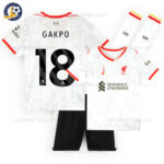 Liverpool GAKPO 18 Third Kids Football Kit 2024/25 (With Socks)