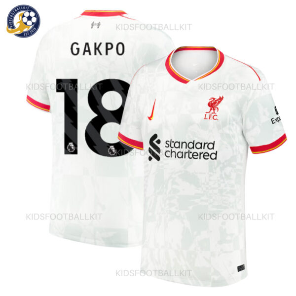 Liverpool GAKPO 18 Third Men Shirt 24/25