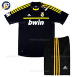 Retro Real Madrid Goalkeeper Kids Football Kit 2011/12 (No Socks)