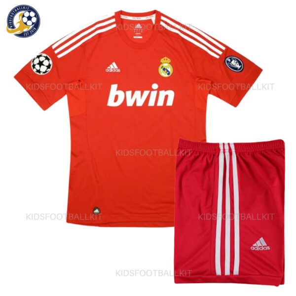 Real Madrid Third Kids Football Kit 2011/12