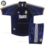 Real Madrid Third Kids Football Kit 1998/00 (No Socks)