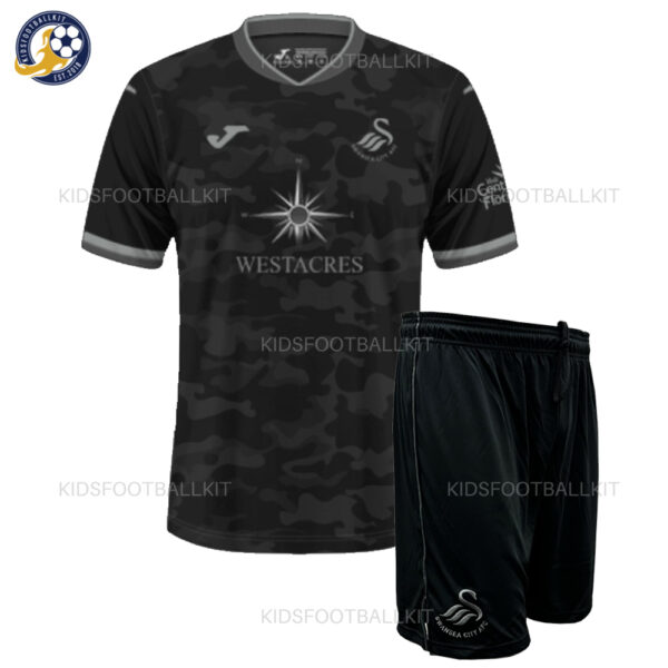 Swansea City Away Kids Kit 2024/25