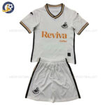 Swansea City Home Kids Football Kit 2024/25 (No Socks)