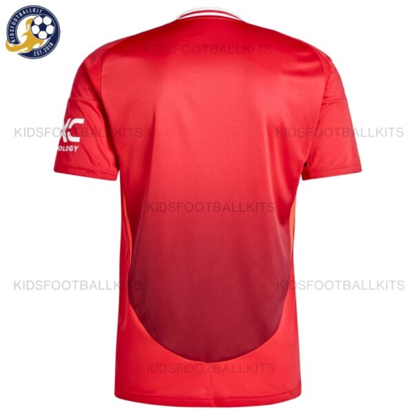 Manchester Utd Home Men Shirt 2024/25 - Back View
