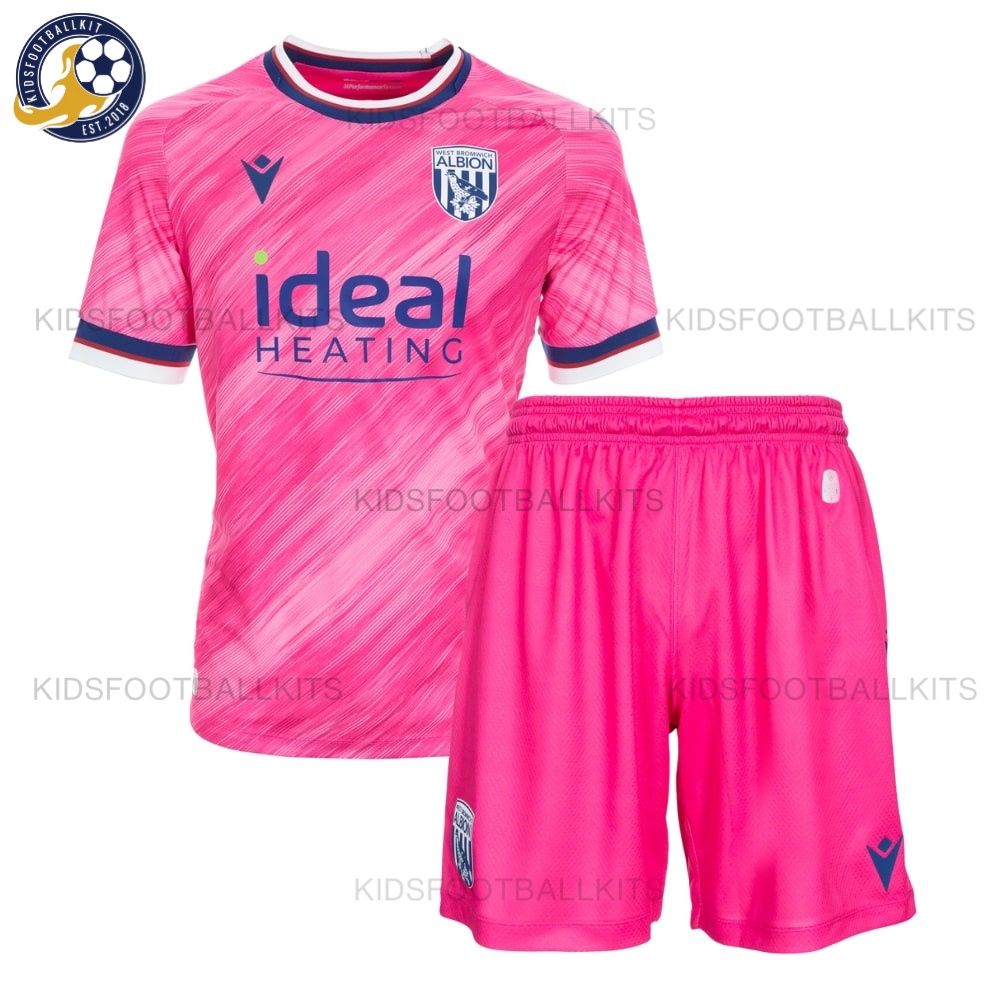 West Bromwich Pink Away Kids Kit 24/25