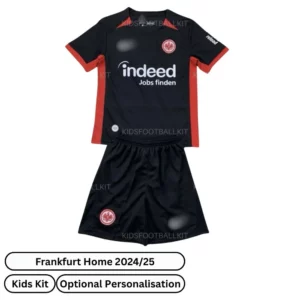 Frankfurt Home Kids Football Kit 2024/25 - Front view