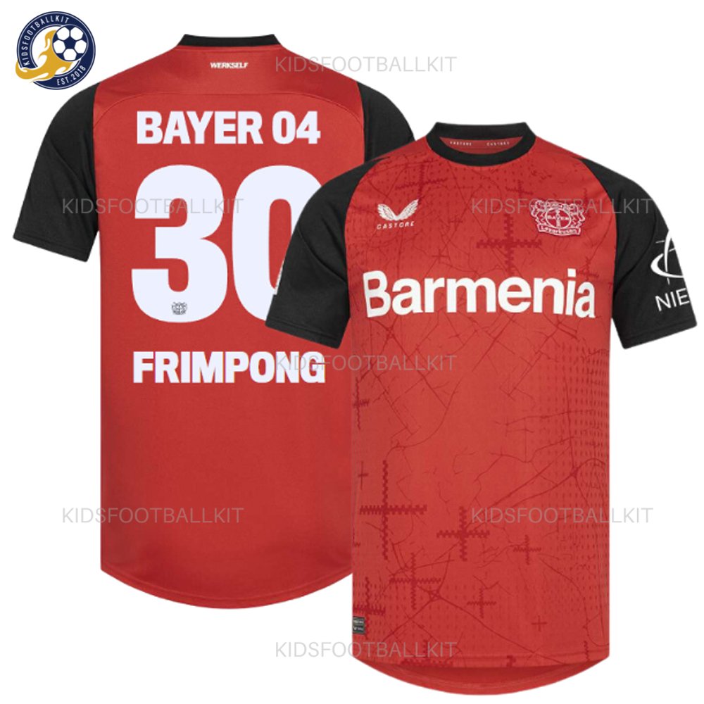 Bayer Leverkusen FRIMPONG 30 Home Men Shirt 24/25