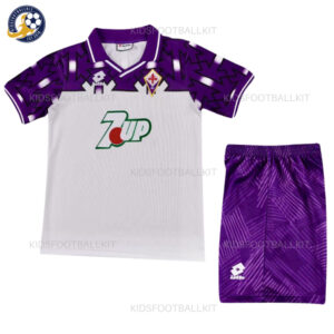 Fiorentina Away Kids Football Kit 1992/93