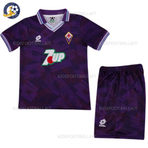 Fiorentina Home Kids Football Kit 1992/93