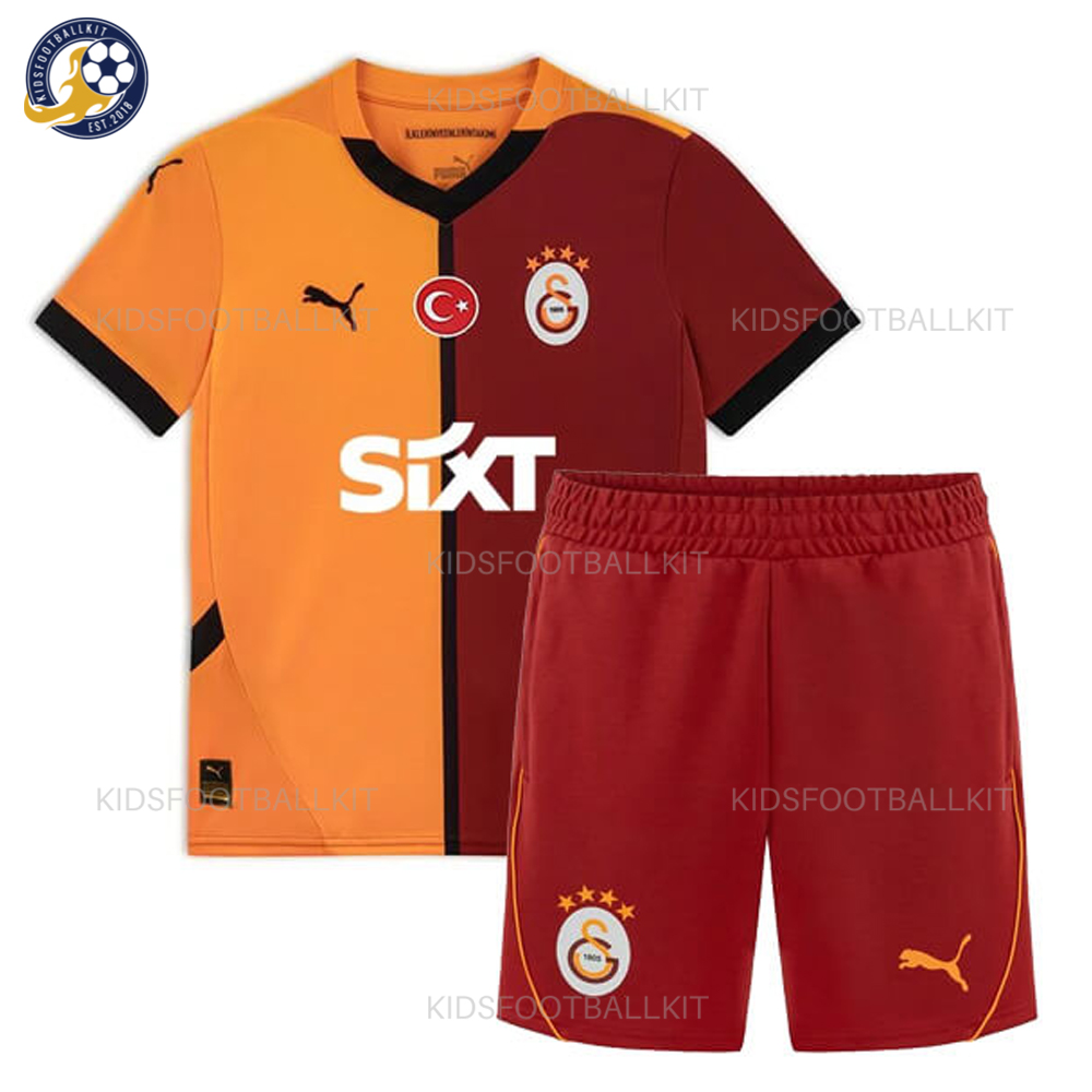 Galatasaray Home Kids Football Kit 24/25