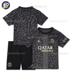 Paris Saint Germain Third Kids Football Kit 2023/24