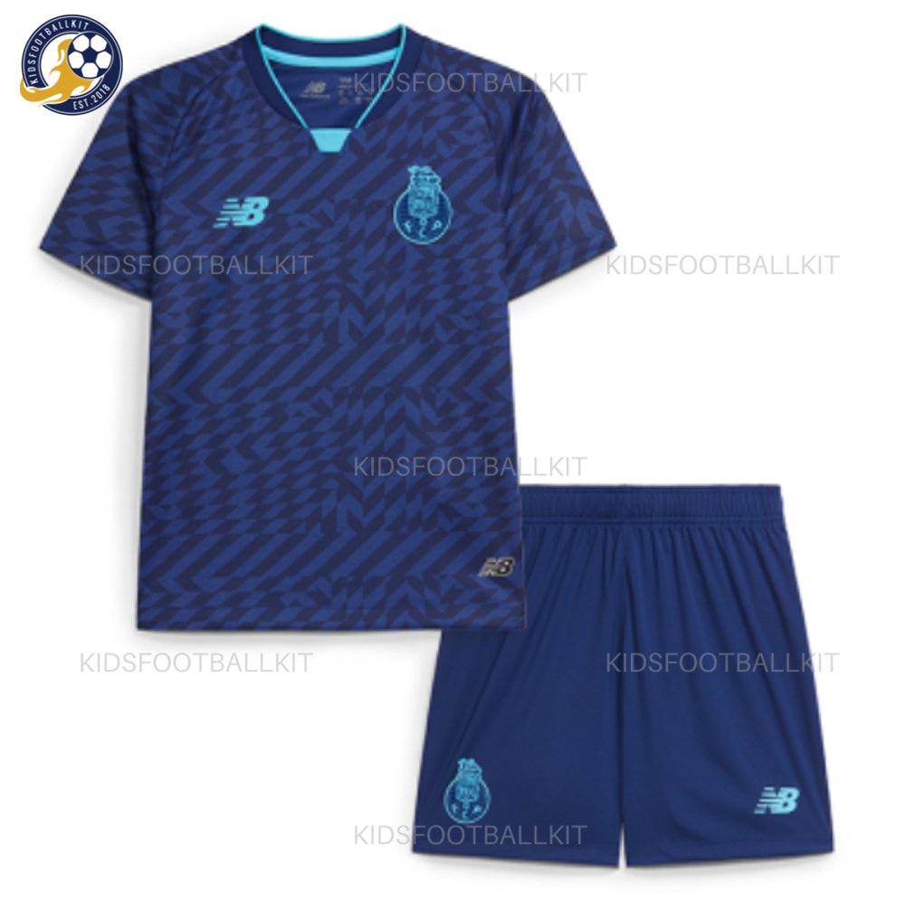 FC Porto Third Kids Football Kit 2024/25