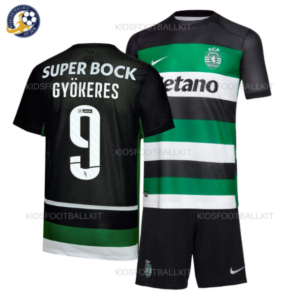 Sporting CP GYÖKERES 9 Home Kids Kit 2024/25