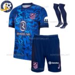 Atletico Madrid Third Kids Football Kit 2024/25 (With Socks)