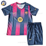 Barcelona Home Kids Football Kit 2025/26 (No Socks)