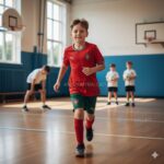 Portugal 25/26 Home Kids Football Kit - AI GEN