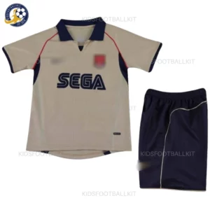 Retro ar-snl Away Kids Football Kit 2001/02 (No Socks) - blur
