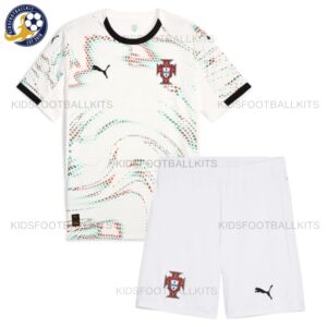 Portugal Away Kids Football Kit 2025/26 - Overview No Socks