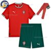 Portugal 25/26 Home Kids Football Kit - Overview With Socks
