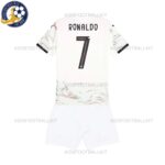 Portugal RONALDO 7 Away Kids Football Kit 2025/26 - Back View No Socks