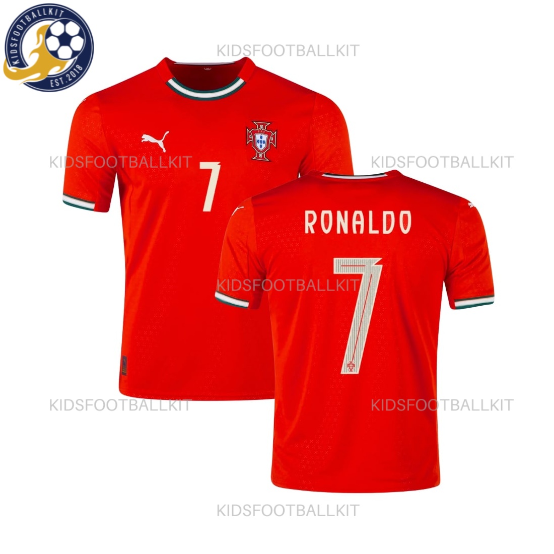 Portugal RONALDO 7 Home Men Football Shirt 2025 - Overview