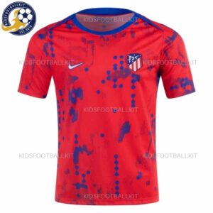 Atletico Madrid Pre Match Training Men Football Shirt 2024/25 - Front View