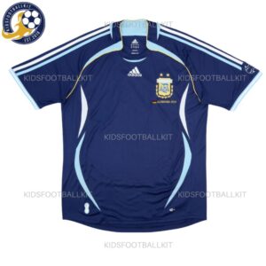 Retro Argentina Away Men Football Shirt 2006 - Front View