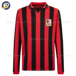 AC Milan Home 125th Anniversary Men Shirt 2024/25 Long Sleeve