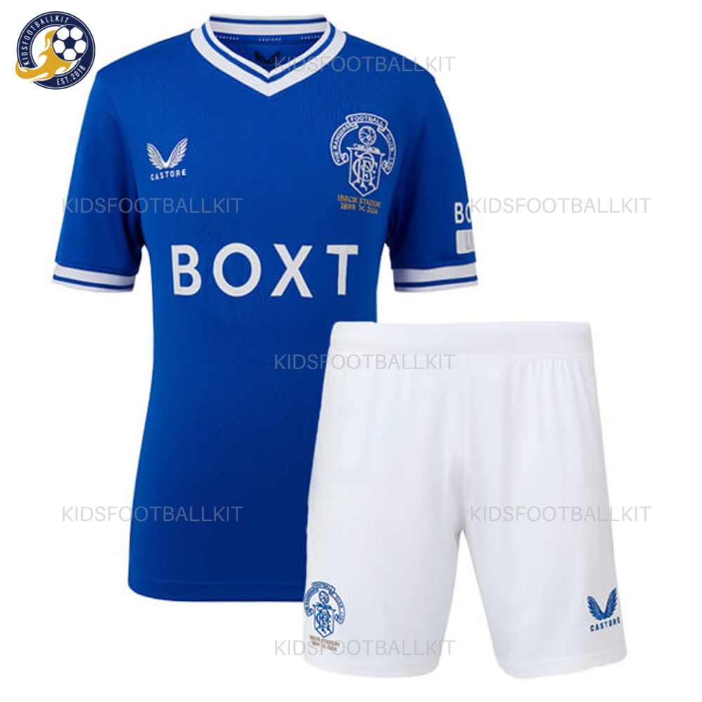 Rangers Ibrox 125 Heritage Kids Football Kit