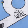 Manchester City Haaland 9 Framed Signature Football Shirt
