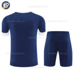 Portugal 25/26 Navy Blue Training Kids Football Kit - Back View