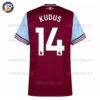Westham Utd KUDUS 14 Home Men Football Shirt 2024/25