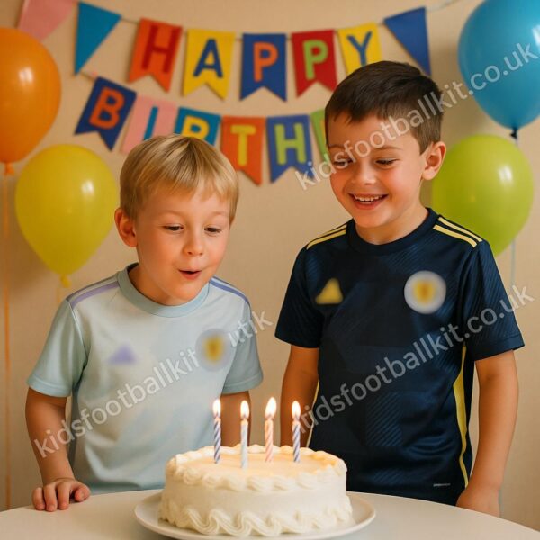 Scotland FC Birthday Gift Bundle – Home & Away Kits 2024 for Loyal Fans (No Socks) (3)