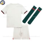 Chelsea Away Kids Football Kit 25_26-back view with socks