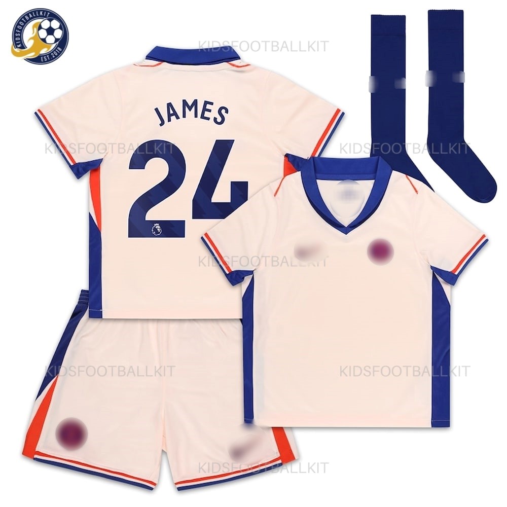 Chelsea James 24 Away Kids Kit 24/25 | Perfect Gift