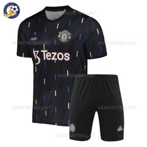 Manchester Utd BLack Pre-match Kid Kit