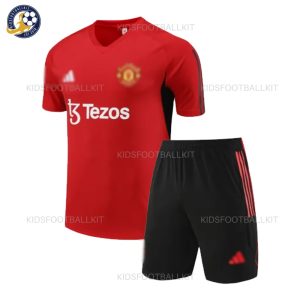 Man Utd Red Training for Men and Kids Kit