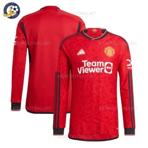 Manchester Utd Home Men Shirt Long Sleeve - Overview