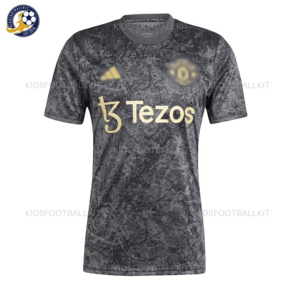 Manchester Utd Stone Roses Men Football Shirt - Front View