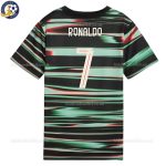 Portugal 25/26 RONALDO 7 Pre-Match Men Football Shirt - Back View